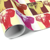 Pop Art Elephant Cadeaupapier (Rol Hoek)