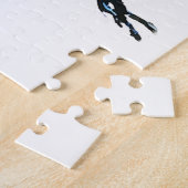 Pop Art Elephant - Illustratie van dieren schilder Legpuzzel (Zijkant)