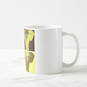 Pop Art Elephant Koffiemok