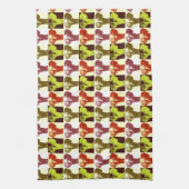 Pop Art Elephant Theedoek (Verticaal)