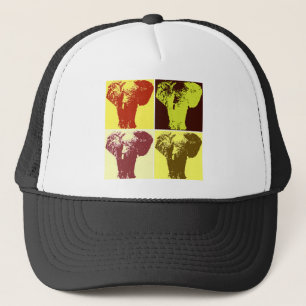 Pop Art Elephant Trucker Pet