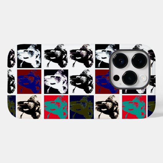Pop Art Elephants Case-Mate iPhone Case (Achterkant (horizontaal))