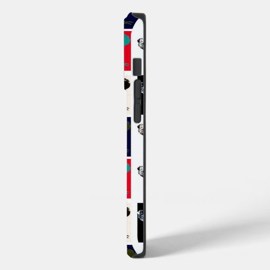 Pop Art Elephants Case-Mate iPhone Case (Achterkant / Links)