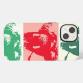 Pop Art Elephants iPhone Hoesje (Achterkant horizontaal)