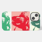 Pop Art Elephants iPhone Hoesje (Achterkant horizontaal)