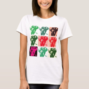 Pop Art Elephants T-shirt