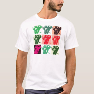 Pop Art Elephants T-shirt