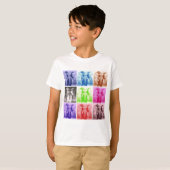 Pop Art Elephants T-shirt (Voorkant volledig)