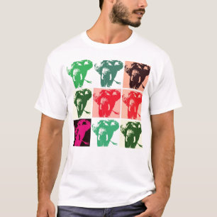 Pop Art Elephants T-shirt
