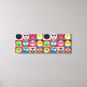 pop art emoji canvas (Voorkant)