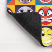 pop art emojis muismat (Hoek)