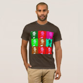 Pop Art.esque Abraham Lincoln T-shirt (Voorkant volledig)