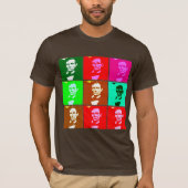 Pop Art.esque Abraham Lincoln T-shirt (Voorkant)