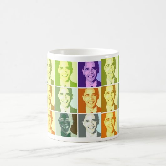 Pop Art.esque Obama Mok (Center)