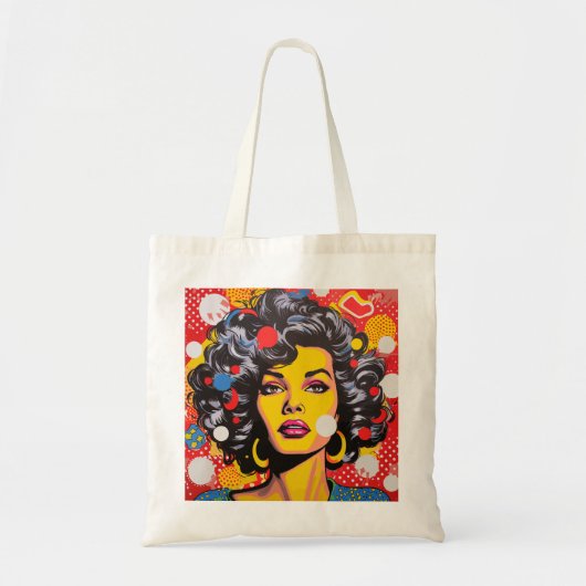 Pop Art Explosion Tote Bag (Voorkant)