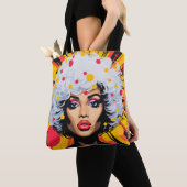 Pop Art Explosion Tote Bag (Dichtbij)