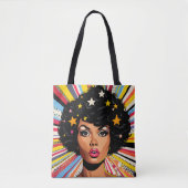 Pop Art Explosion Tote Bag (Voorkant)
