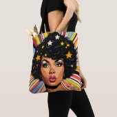 Pop Art Explosion Tote Bag (Dichtbij)