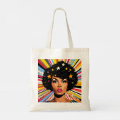 Pop Art Explosion Tote Bag (Achterkant)