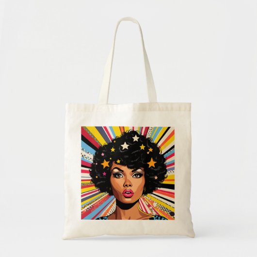 Pop Art Explosion Tote Bag (Voorkant)