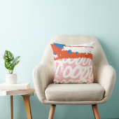 Pop Art Expressies Kussen (Stoel)