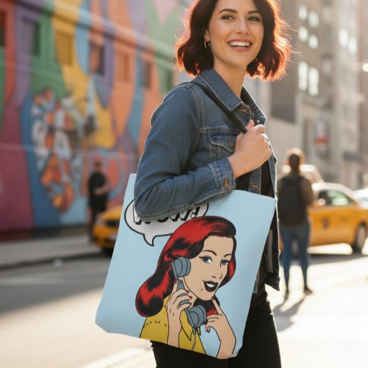 Pop Art Extravaganza Tote Bag