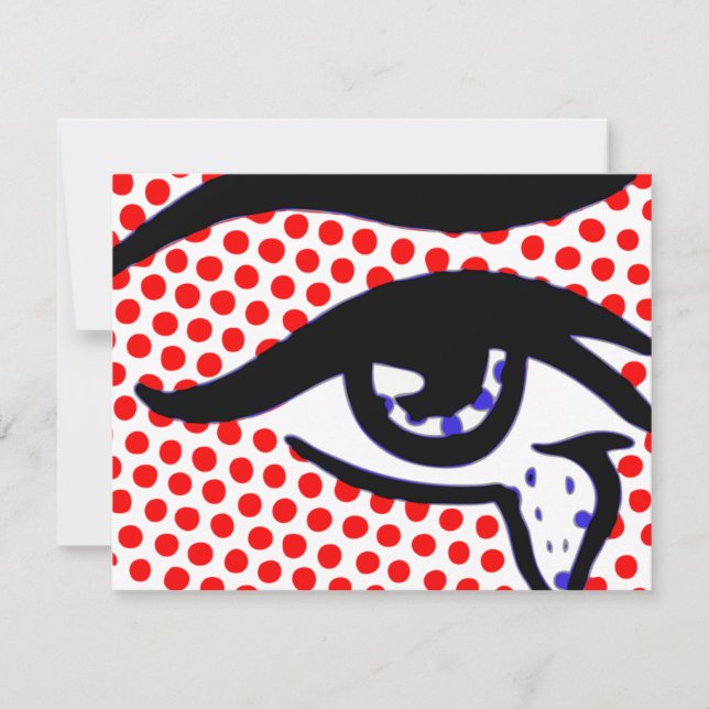 Pop Art Eye (Voorkant)
