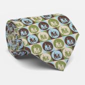 Pop Art Farming Stropdas (Opgerold)