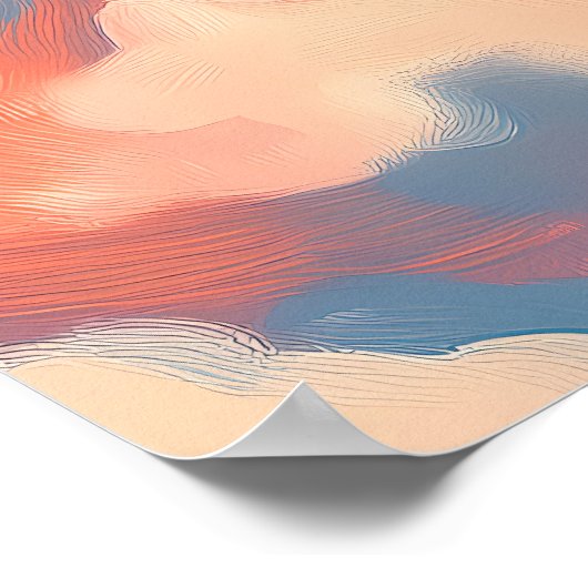 Pop Art Fighter Jet - Soaring Aviation Art Poster (Hoek)