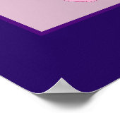 Pop Art Floral Quartet: Levendige tulpen in een va Poster (Hoek)