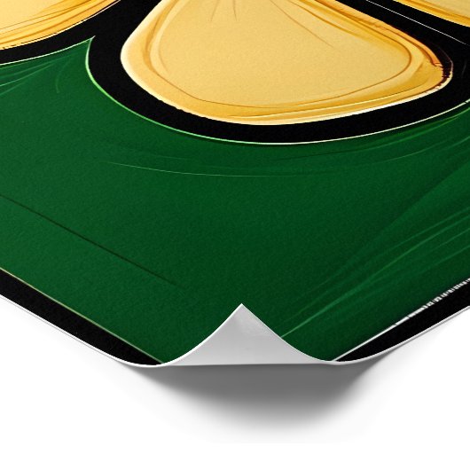 Pop Art Flower Grid Kleurrijke muurkunst Poster (Hoek)