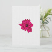 Pop Art Flower | Modern Digital Print Kaart (Staand voorkant)