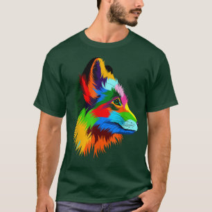 Pop Art Foes Lovers van de naar de smaak gekleurde T-shirt