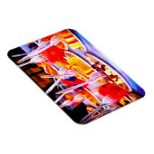 Pop Art Food maakt snacks forks kleurrijk Magneet (Rechterzijde)