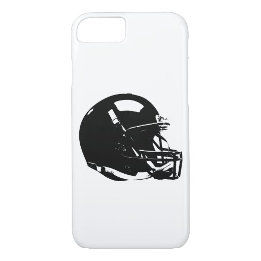 Pop Art Football Helm iPhone 7 Hoesje (Achterkant)