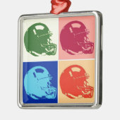 Pop Art Football Helm Keramisch Ornament (Links)
