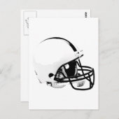 Pop Art Football Helmet Briefkaart (Voorkant / Achterkant)