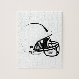 Pop Art Football Helmet Legpuzzel