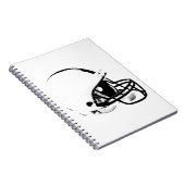 Pop Art Football Helmet Notitieboek (Rechterzijde)