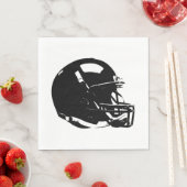 Pop Art Football Helmet Servet (Insitu)