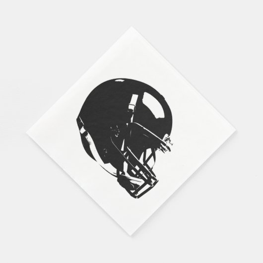 Pop Art Football Helmet Servet (Hoek)