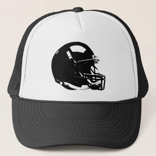 Pop Art Football Helmet Trucker Pet (Voorkant)