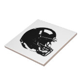 Pop Art Footballs helm keramische Tegel Tegeltje (Zijkant)