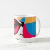 Pop Art Fotocollage Koffiemok (Voorkant rechts)