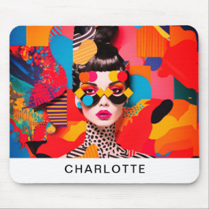 Pop Art Fotocollage Muismat