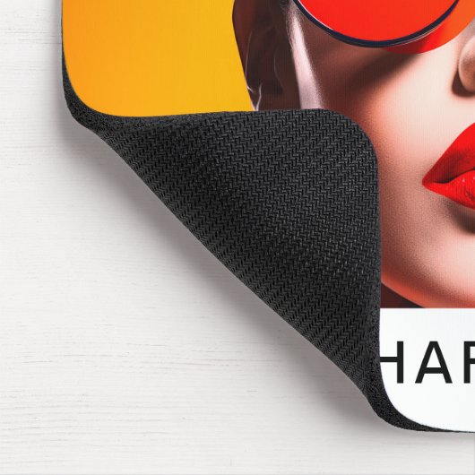 Pop Art Fotocollage Muismat (Hoek)