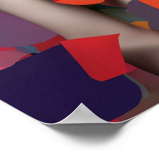 Pop Art Fotocollage Poster (Hoek)