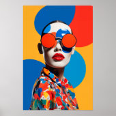 Pop Art Fotocollage Poster (Voorkant)