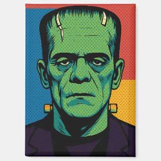 Pop Art Frankenstein Koelkastmagneet Magneet