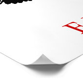 Pop Art Freedom Eagle Landing Poster (Hoek)